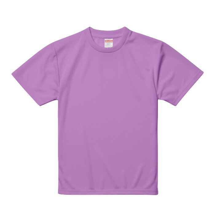 Tシャツ 半袖 キッズ 子供服 ドライ アスレチック 4.1oz 140 サイズ ラベンダー メーカー取寄せ品