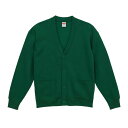 メンズ カーディガン 無地 グリーン ルーズフィット アウター M L XL サイズ 裏起毛 メーカー取寄せ品