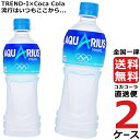 アクエリアス 500ml PET ペットボトル 2ケース × 24本 合計 48本 送料無料 コカコーラ 社直送 最安挑戦