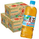 グリーンダカラ 麦茶 600mlPET 24本入り 3ケース 合計 72本 麦茶 送料無料 サントリー