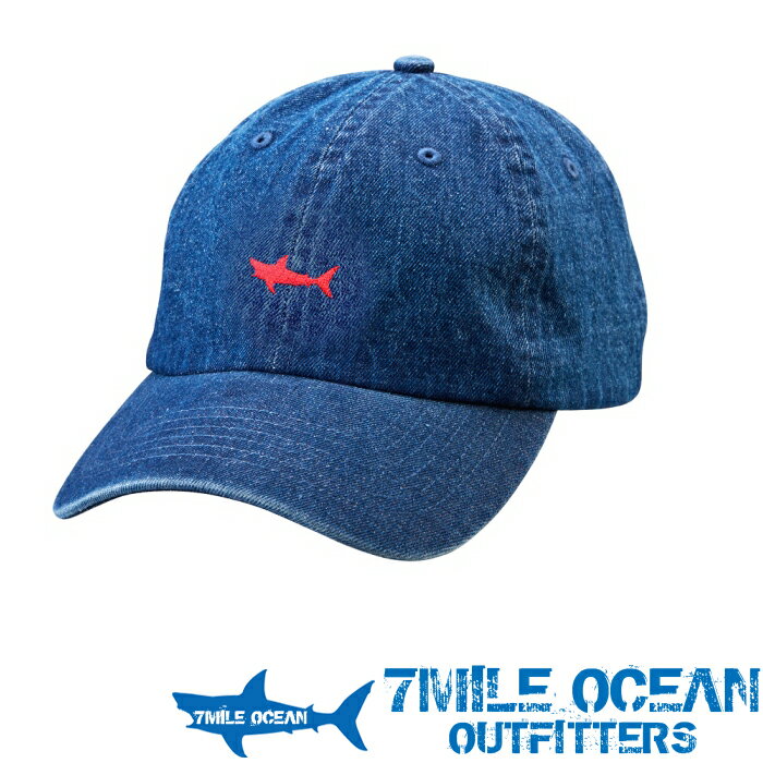 楽天TREND-I　楽天市場店メンズ キャップ 帽子 CAP ワンポイント ロゴ 刺繍 人気 ブランド アメカジ アウトドア ストリート デニム ジーンズ ブルー ジュニア メール便送料無料