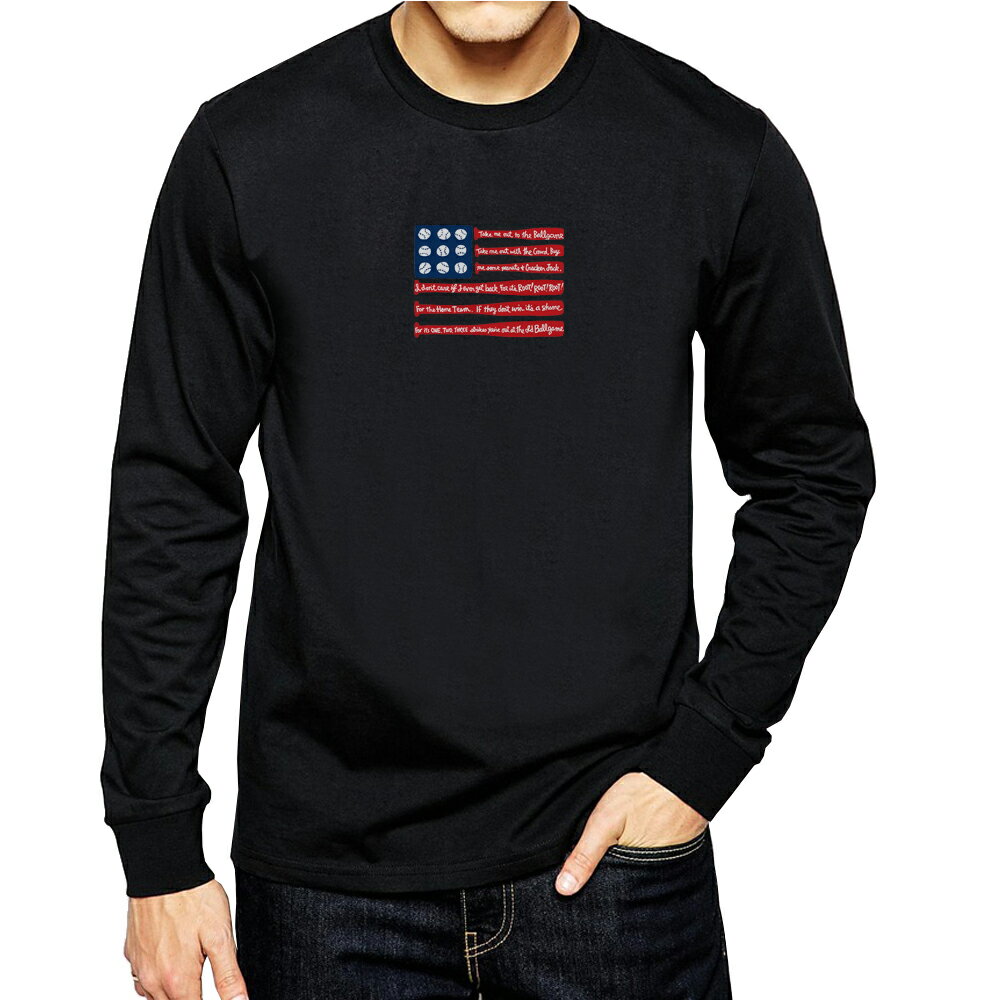 メンズ Tシャツ 長袖 ロングTシャツ ロンt プリント アメカジ 大きいサイズ 7MILE OCEAN USA 野球