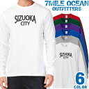 メンズ Tシャツ 長袖 ロングTシャツ ロンt プリント アメカジ 大きいサイズ 7MILE OCEAN 静岡