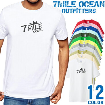 メンズ Tシャツ 半袖 プリント アメカジ 大きいサイズ 7MILE OCEAN ストリート