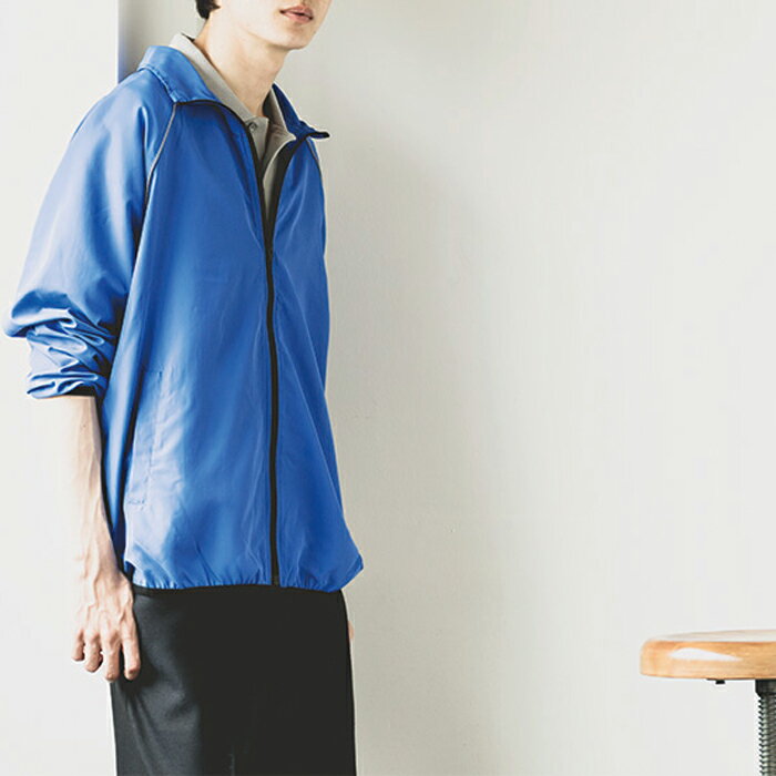 メンズ ジャケット リフレクスポーツジャケット 無地 ブルー S サイズ 061-RSJ メーカー取寄せ品