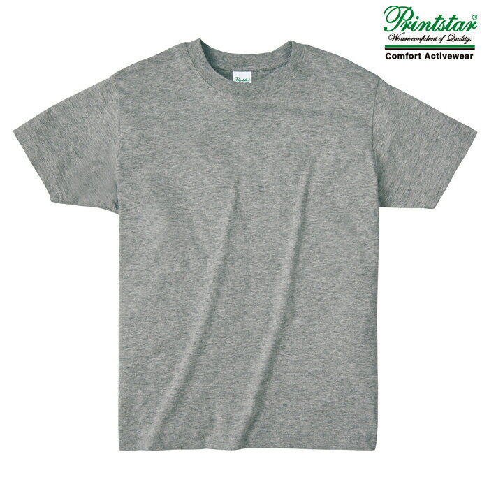 メンズ レディース ジュニア キッズ サイズ tシャツ 半袖 ライトウェイト 4.0オンス 無地 杢グレー 083-BBT メーカー取寄せ品
