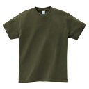 キッズ ジュニア 子供服 Tシャツ 半袖 ヘビーウェイト 5.6オンス 無地 アーミーグリーン 100cm サイズ 085-CVT メーカー取寄せ品(4)