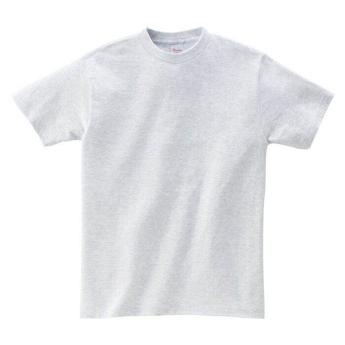メンズ Tシャツ 半袖 ヘビーウェイト 5.6オンス 無地 アッシュ L サイズ 085-CVT