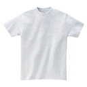 キッズ ジュニア 子供服 Tシャツ 半袖 ヘビーウェイト 5.6オンス 無地 アッシュ 120cm サイズ 085-CVT メーカー取寄せ品
