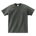 キッズ ジュニア 子供服 Tシャツ 半袖 ヘビーウェイト 5.6オンス 無地 チャコール 160cm サイズ 085-CVT メーカー取寄せ品