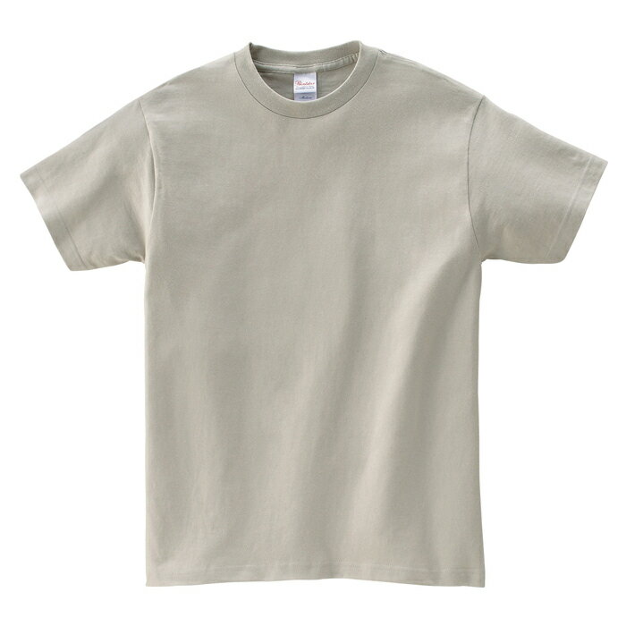 メンズ レディース キッズ ジュニア サイズ 男女兼用 Tシャツ 半袖 ヘビーウェイト 5.6オンス 無地 085-CVT シルバーグレー メーカー取寄せ品