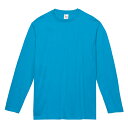 メンズ ビックサイズ 大きいサイズ Tシャツ 長袖 ヘビーウェイト 5.6オンス 無地 ターコイズ 3XL サイズ 102-CVL