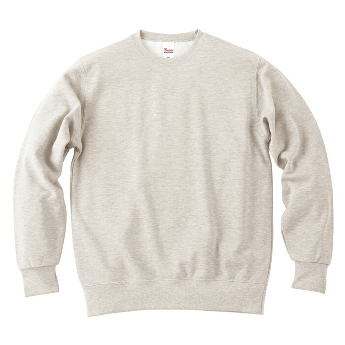 メンズ スウェット トレーナー スエット 9.7オンス 無地 オートミール L サイズ 183-NSC メーカー取寄..