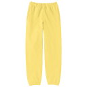 メンズ スウェット パンツ スエット 9.7オンス 無地 ライトイエロー L サイズ 186-NSP メーカー取寄せ品
