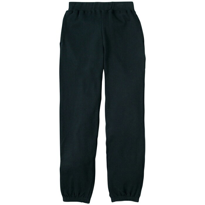 メンズ レディース キッズ ジュニア サイズ 男女兼用 スウェット スエット パンツ 8.4オンス 無地 ブラック 218-MLP メーカー取寄せ品