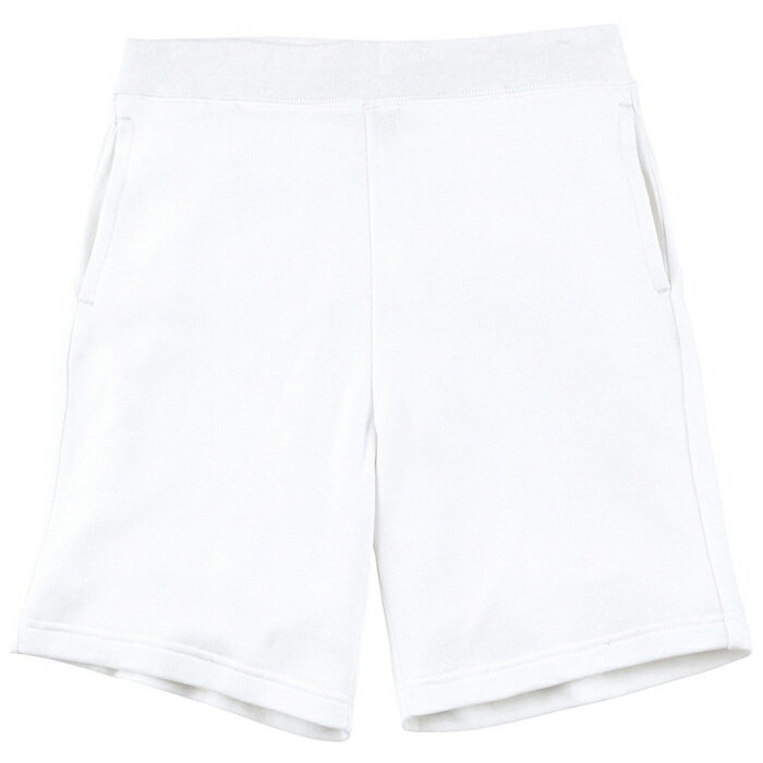メンズ ハーフパンツ スウェット スエット 8.4オンス 無地 ホワイト M サイズ 220-MHP メーカー取寄せ品
