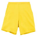 レディース ガールズ ハーフパンツ スウェット スエット 8.4オンス 無地 カナリアイエロー WM サイズ 220-MHP メーカー取寄せ品(4)