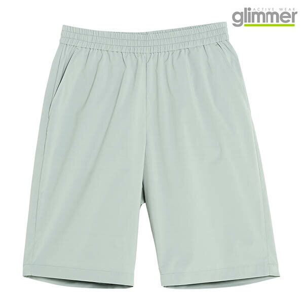 メンズ レディース パンツ ハーフパンツ ドライ ストレッチ S サイズ グレー 無地 00372-SAH メーカー取寄せ品