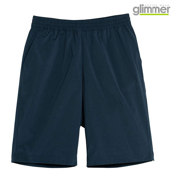 メンズ レディース パンツ ハーフパンツ ドライ ストレッチ WS サイズ ネイビー 無地 00372-SAH メーカー取寄せ品