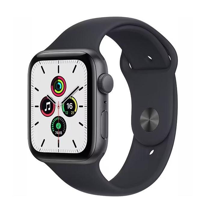 楽天トレンドラインストア22楽天市場店Apple Watch SE アップルウォッチSE 第1世代 GPSモデル MKQ63J/A 44mm スペースグレイアルミニウムケース ミッドナイトスポーツバンド 正規品 新品 送料無料