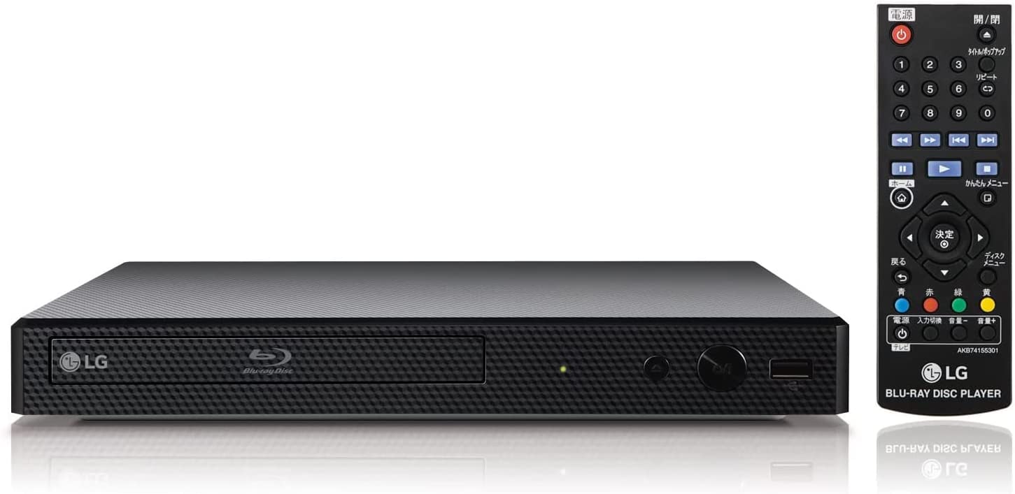 LG ブルーレイプレーヤー フルHDアップコンバート HDMIケーブル付属 Wi-Fi内蔵 BP350Qのサムネイル