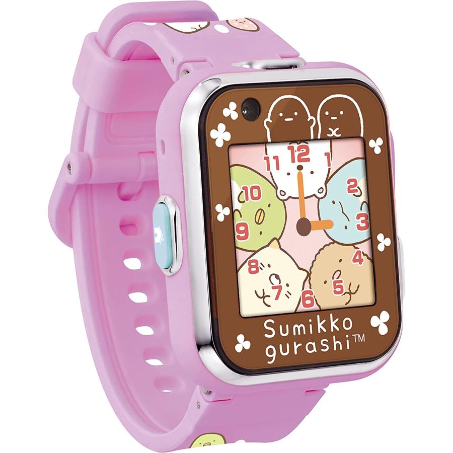 アガツマ(AGATSUMA) すみっコぐらし すみっコスマートウォッチ アラーム機能 パープル 新品 在庫あり