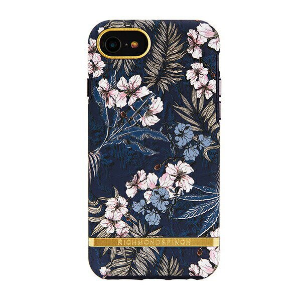 ★ アウトレット ★ Richmond&Finch リッチモンドアンドフィンチ Freedom Case Floral Jungle - Gold details iPhone 6/7/8/SE 32388のサムネイル