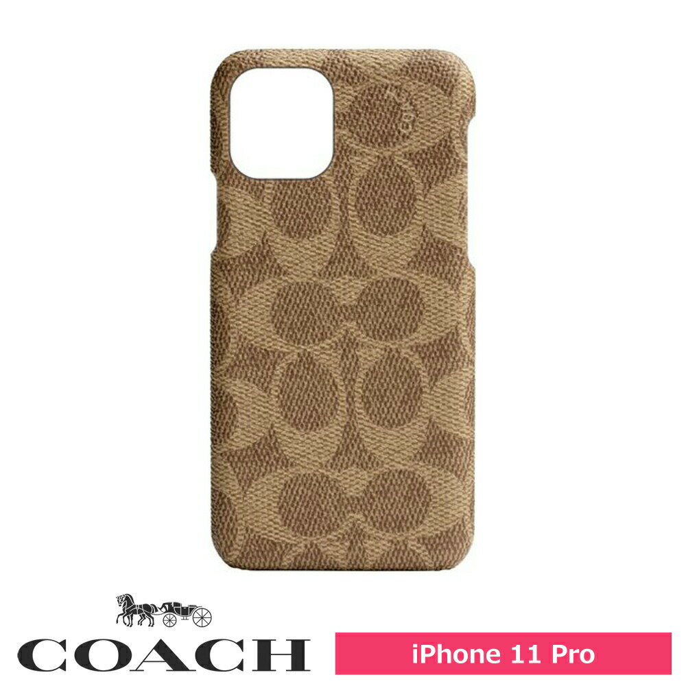 コーチ スマホケース スマホケース 携帯ケース iphone11Pro ケース COACH コーチ ブラウン/ベージュ 革 レザー SLIM WRAP CASE SIGNATURE C WRAP アイフォン アイホン 携帯カバー おしゃれ 可愛い かわいい