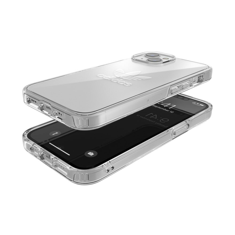 アディダス スマホケース メンズ スマホケース 携帯ケース iphone14/13 ケース Adidas アディダス クリア OR Protective Clear Case FW22 アイフォン アイホン 携帯カバー おしゃれ 可愛い かわいい