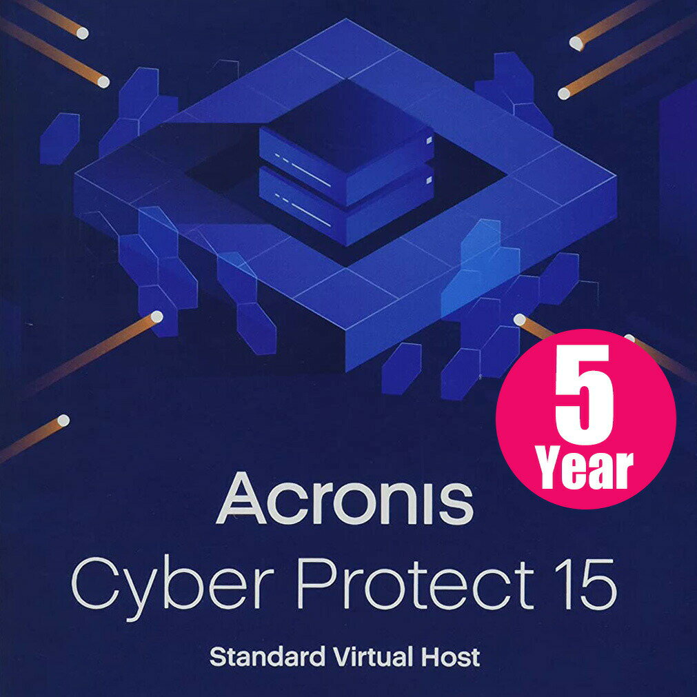 Acronis Acronis Cyber Protect Standard Virtual Host Subscription BOX License 5 Year