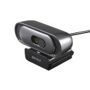 バッファロー BSW700MBKZ 390万画素WEBカメラ AF ステレオマイク内蔵 三脚穴付 BK