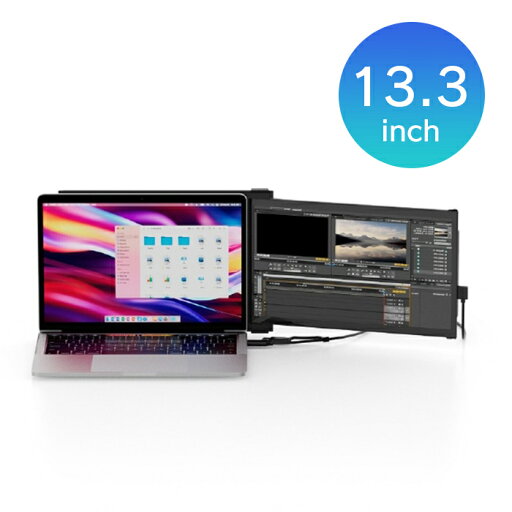 ポータブルモニター Mobile Pixels Duex Plus DS 13.3インチ 1080p FHDディスプレイ モバイル液晶ディスプレイ 101-1006P04 ポータブルモニター Mobile Pixels Duex Plus DS 13.3インチ 1080p FHDディスプレイ モバイル液晶ディスプレイ 101-1006P04