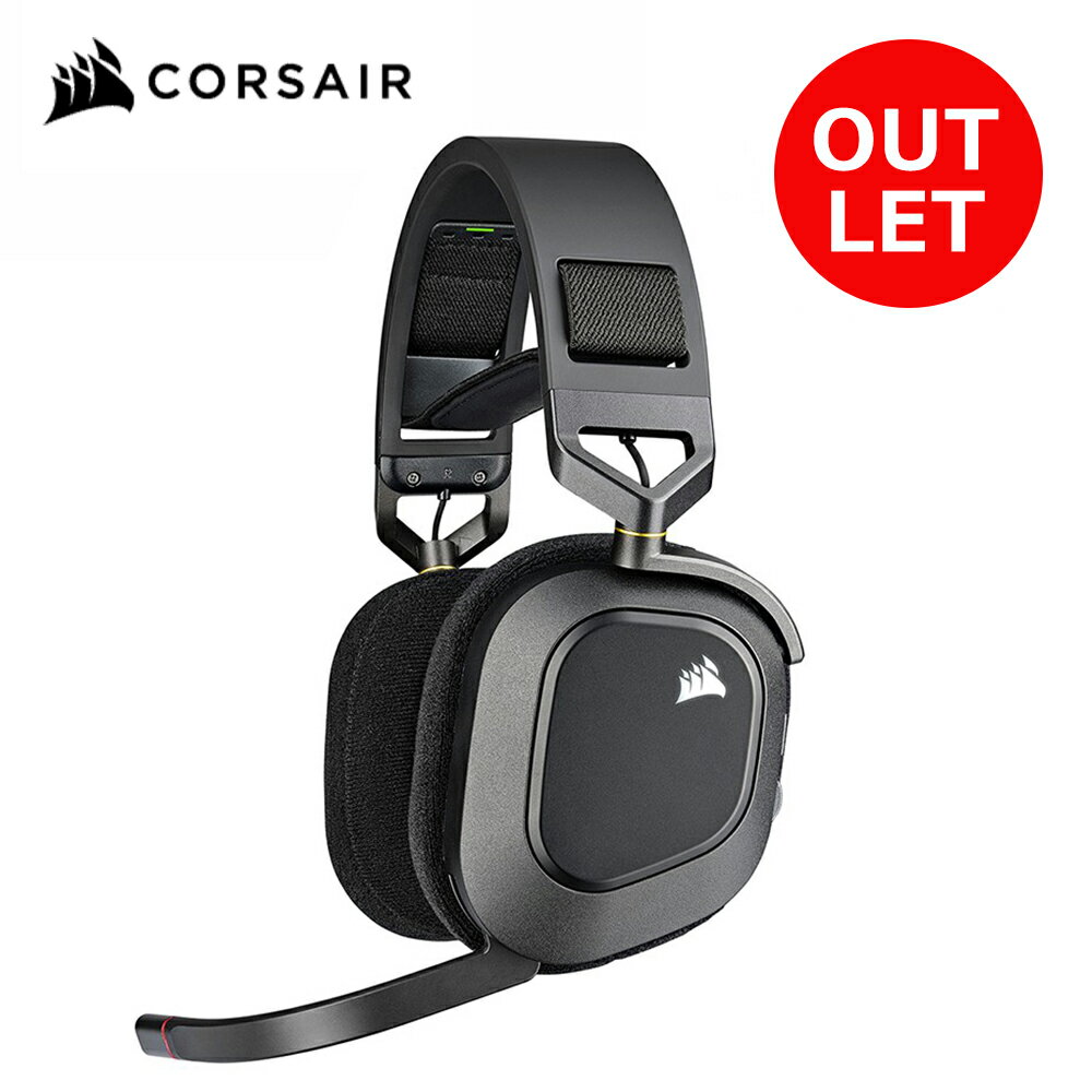 yAEgbgz Corsair RZA HS80 RGB WIRELESS -Carbon-