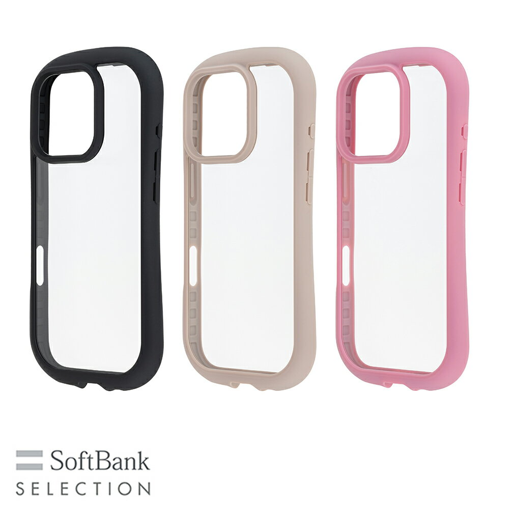 樂天商城 - SoftBank SELECTION Play in Case for iPhone 16 Pro Max 耐衝撃設計 抗菌加工 カスタマイズ