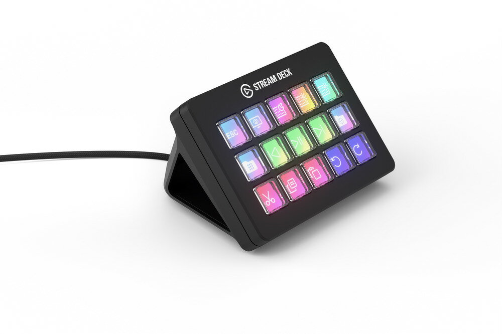 Elgato Stream Deck Scissor Keys | 10GBL9901 | ���륬�� ���ȥ꡼��ǥå� ������ ����ȥ�����ѥå� ����ȥ����顼 ư�� ���� ���� ������ �����ߥ� �ۿ� �Խ� ��Ψ ���ܸ�