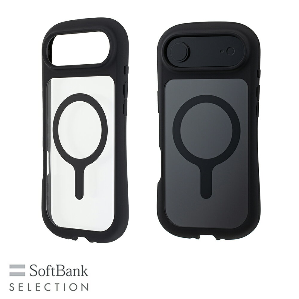 Rakuten - SoftBank SELECTION マグネティック Play in Case for iPhone Air ブラック SB-I024-AHMG/BK
