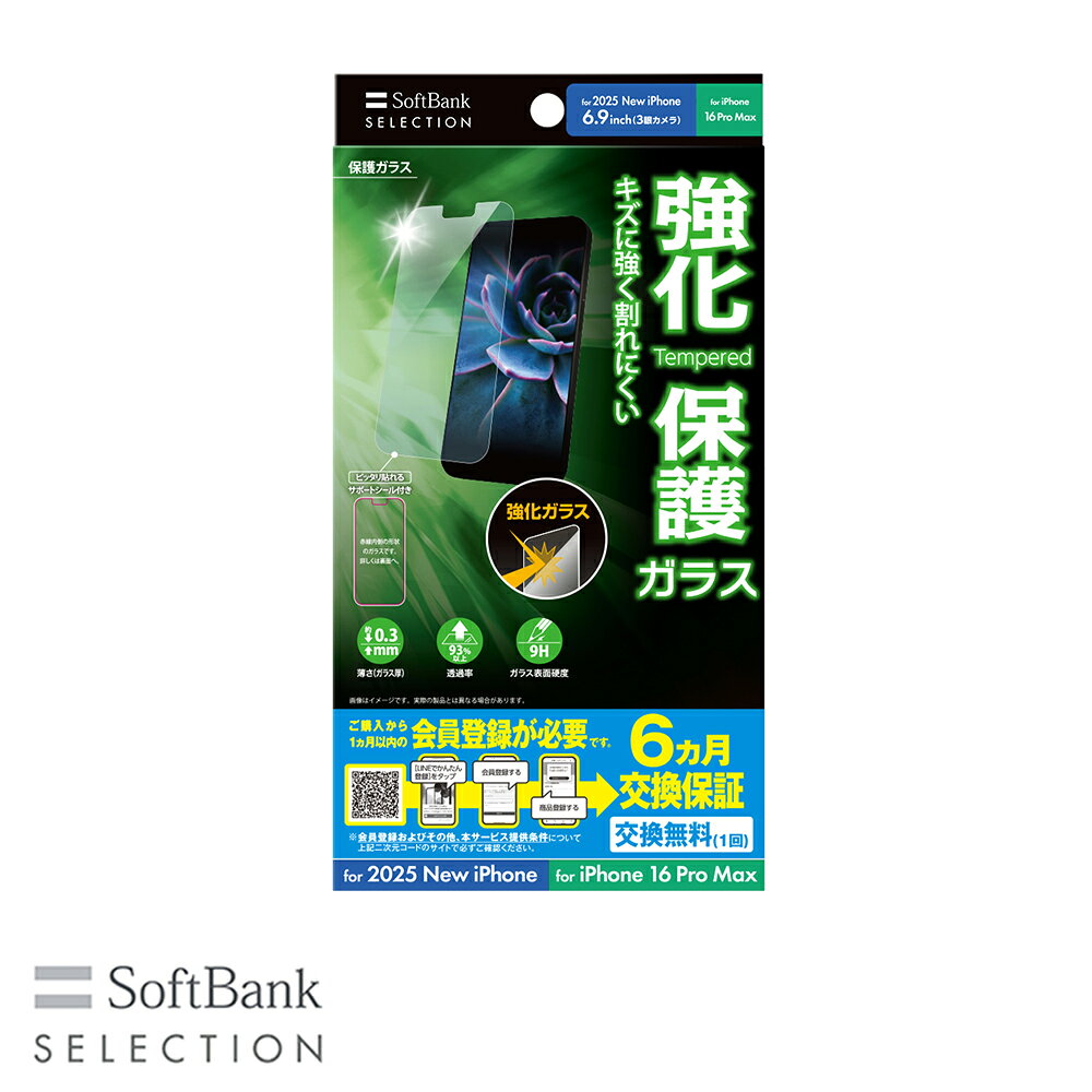 樂天商城 - SoftBank SELECTION 保護ガラス for iPhone 17 Pro Max / iPhone 16 Pro Max SB-I026-PFGA