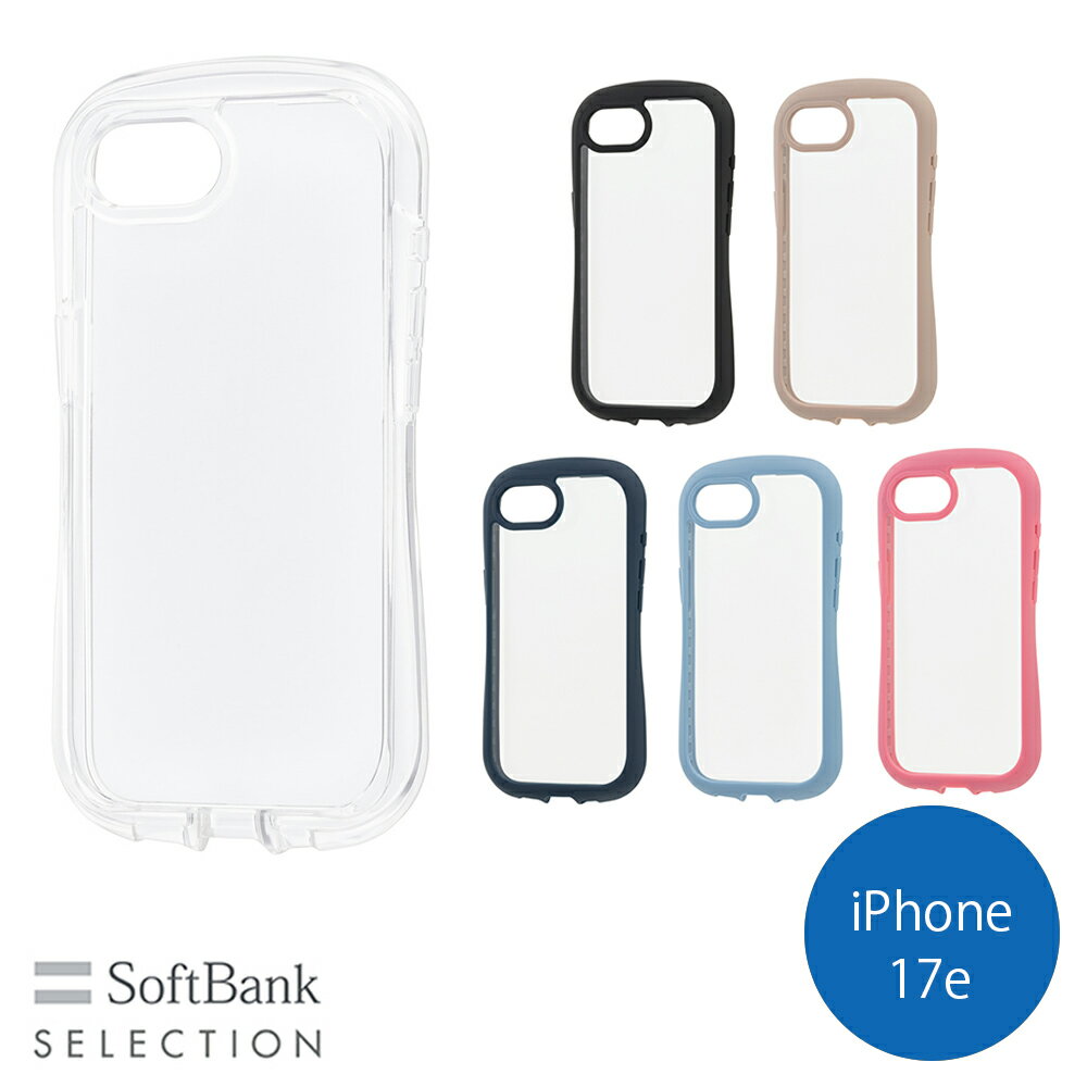 乐天商城 - SoftBank SELECTION Play in Case for iPhone 17e / iPhone 16e クリアケース