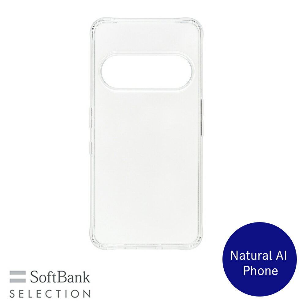 樂天商城 - SoftBank SELECTION クリアソフトケース for Natural AI Phone SB-A105-SCAS/CL