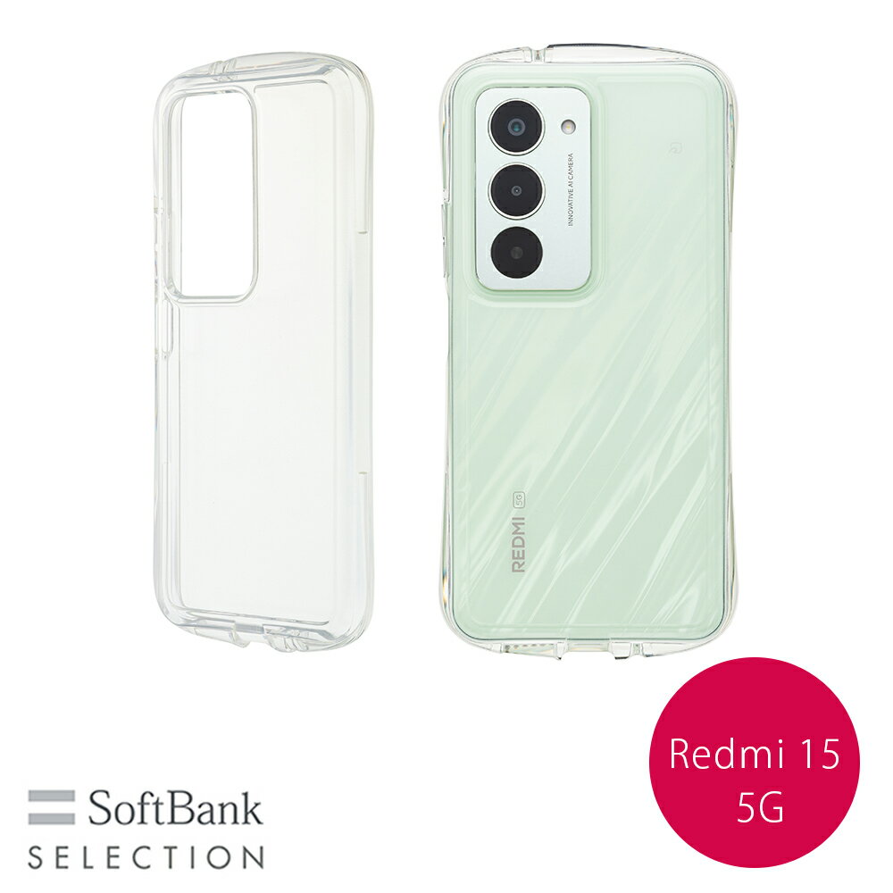 樂天商城 - SoftBank SELECTION Play in Case Light for Redmi 15 5G クリアケース 指紋認証対応 SB-A109-SCAH/CL