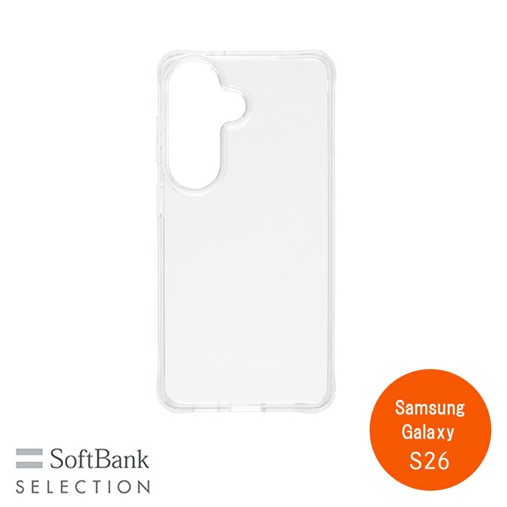 乐天商城 - SoftBank SELECTION クリアソフトケース for Samsung Galaxy S26　SB-A111-SCAS/CL