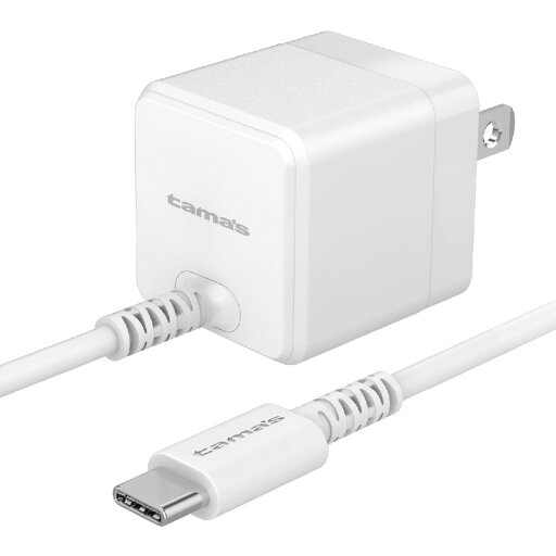 多摩電子 PD20W USB-C コンセントチャージャー ホワイト 多摩電子 PD20W USB-C コンセントチャージャー ホワイト