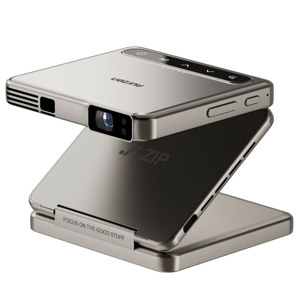 AURZEN プロジェクター ZIP 超小型 モバイル DLP 4in1セット DZ001 3