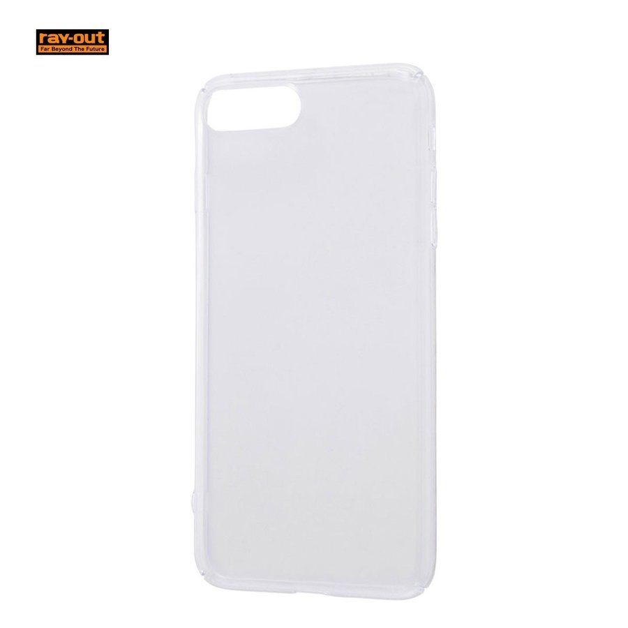 ray-out iPhone 8 Plus ハードケース 軽量 フレキシブル / クリア
