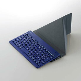 ELECOM エレコム Bluetoothミニキーボード/超薄型/パンタグラフ/ブルー