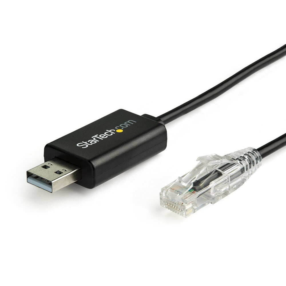 StarTech X^[ebN CiscoR\[[I[o[P[u/USB-A - RJ45 (M-M)/1.8m