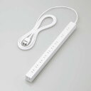 ELECOM 法人向け 磁石付き 10口タップ 3m T-H020シリーズ