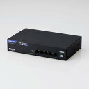 ELECOM レイヤー2 Giga対応 PoE アンマネージスイッチ 5ポート EHB-UG2D-PLシリーズ