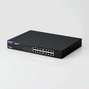 ELECOM レイヤー2 Giga対応 PoE アンマネージスイッチ 16ポート EHB-UG2D-PLシリーズ