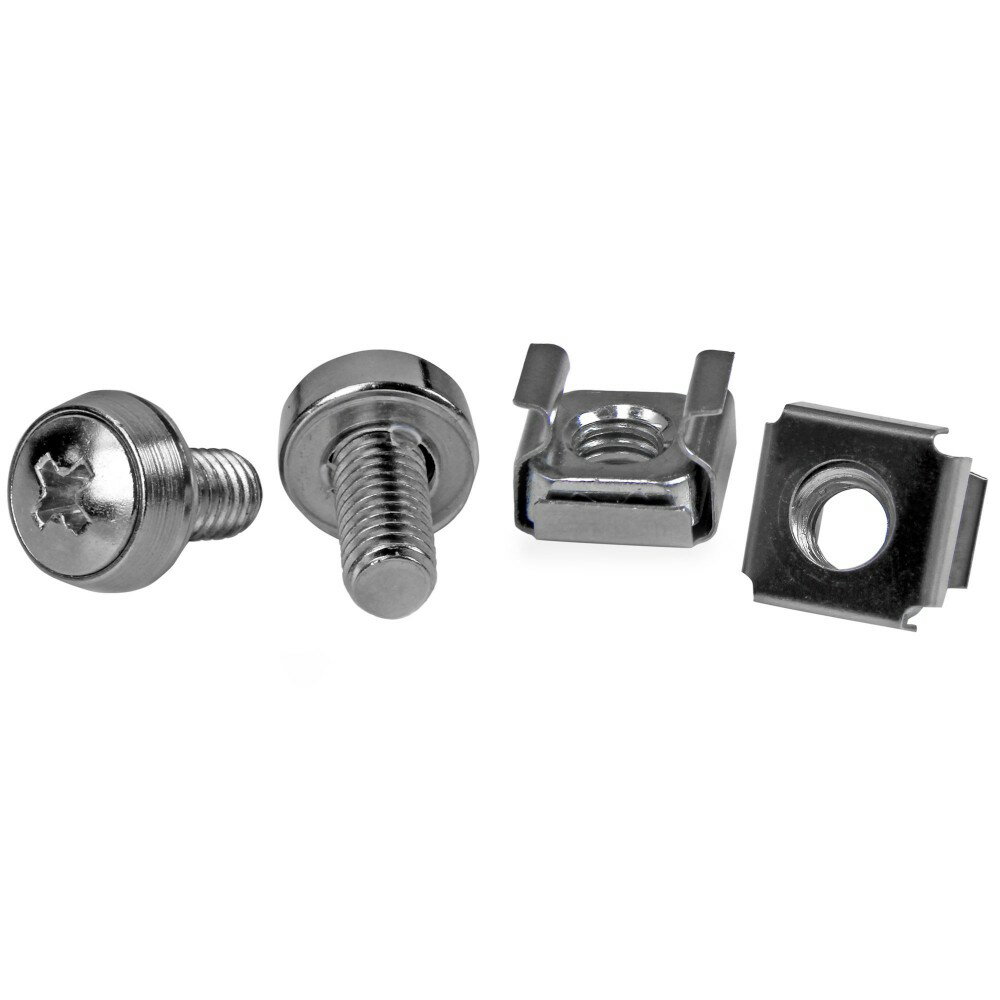 乐天商城 - StarTech.com サーバーラック金具/ケージナット・ネジ/M6/50セット/シルバー